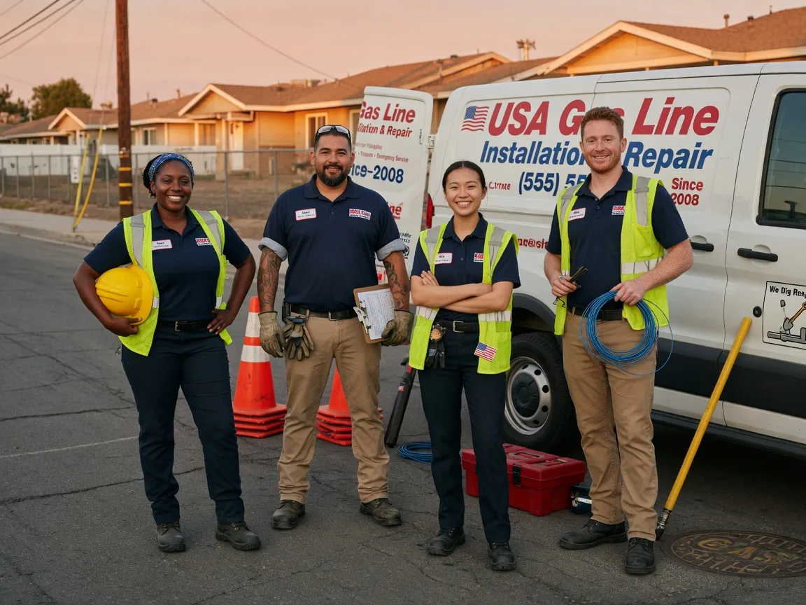 Gas Line Installation company in Chickasaw, OH